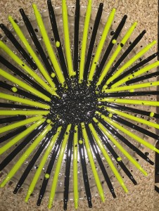 Black and Green Bowl